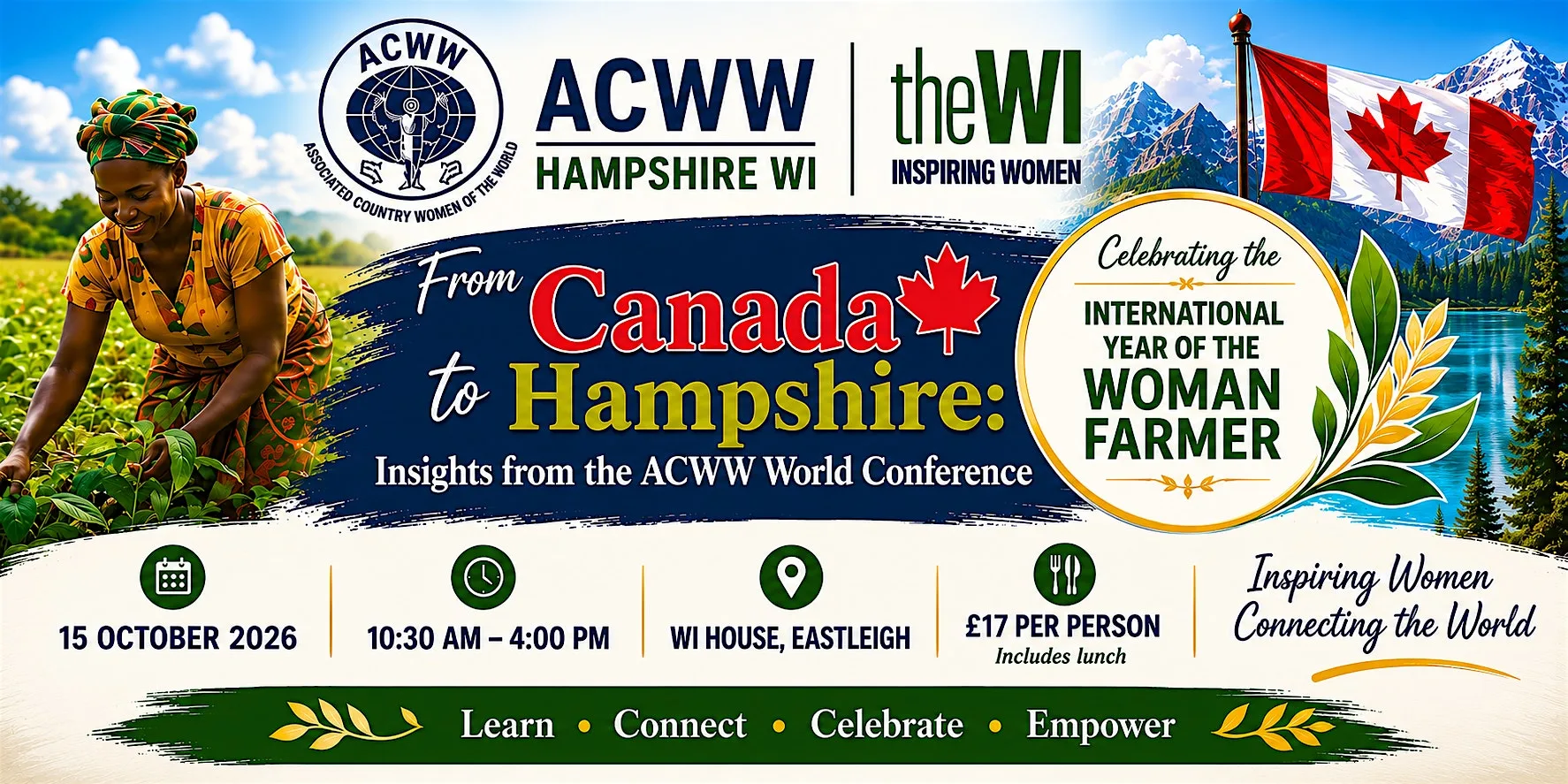 From Canada to Hampshire - Insights from the ACWW World Conference at WI House