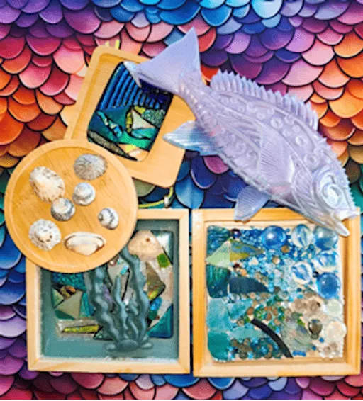 Family Friendly Mosaic Art Workshop part of 'At The Edge' Residency at Atrium - Marine Workshops