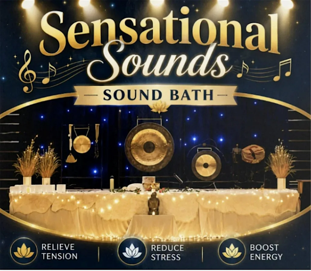 Sensational Sounds - Sound Bath at The Hamworthy Club