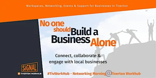 Business Networking Coffee Morning at Tiverton Workhub