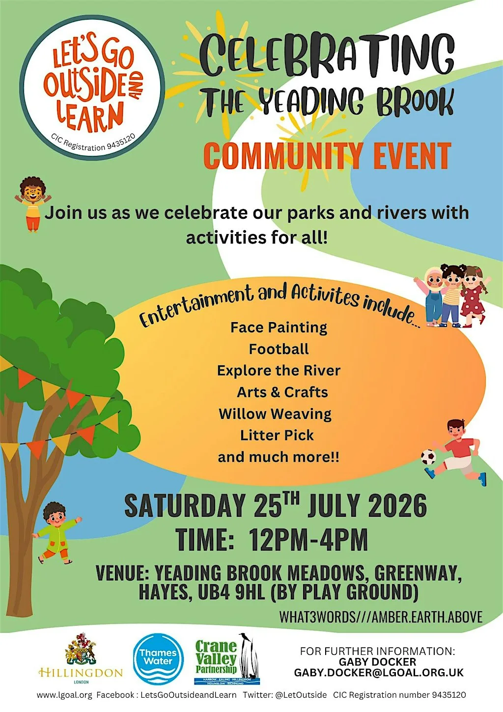 Celebrating the Yeading Brook - Community Event