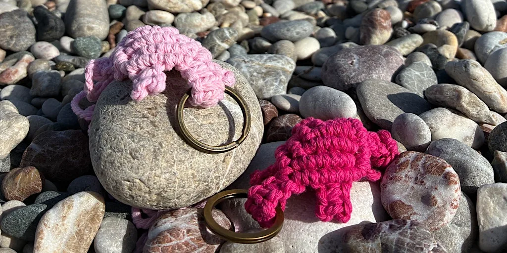 Macramé Sea Turtle Keychain Workshop at The Old Library Bodmin | Cafe | Events | Activities