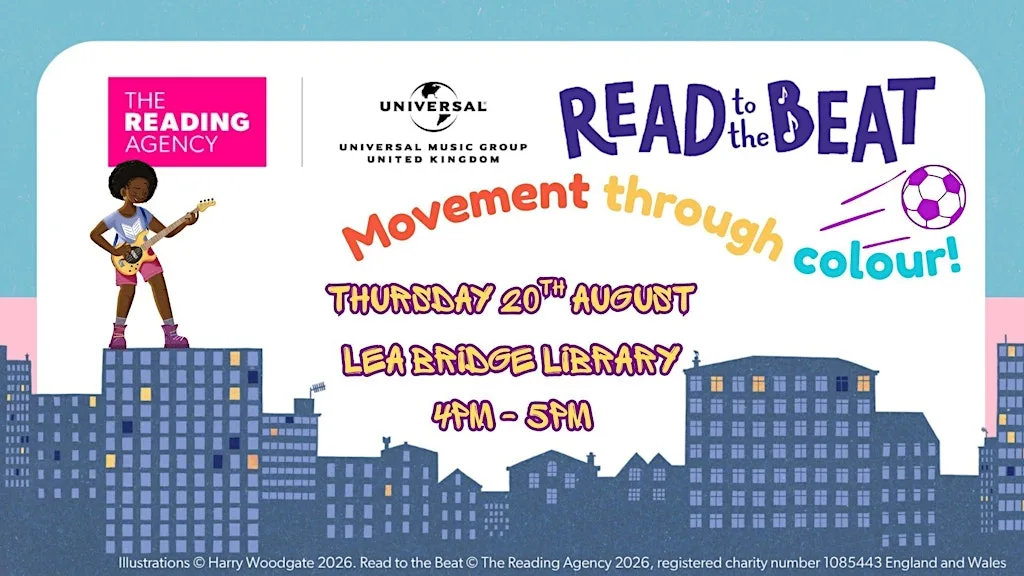 Summer Reading Challenge 2026: Movement Through Colour @ Lea Bridge Library at Lea Bridge Library