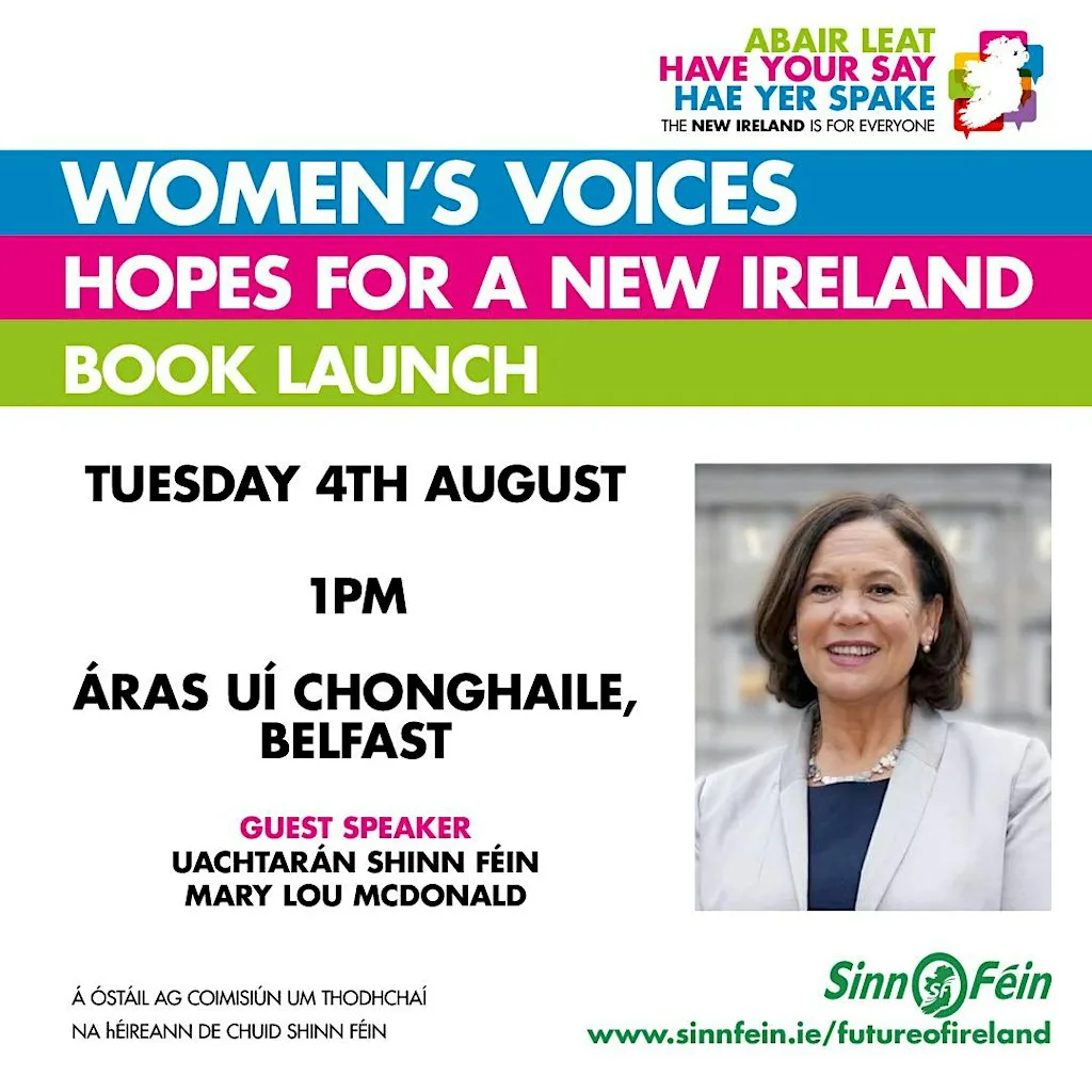 Women's Voices- Hopes for a New Ireland at Áras Uí Chonghaile James Connolly Visitor Centre