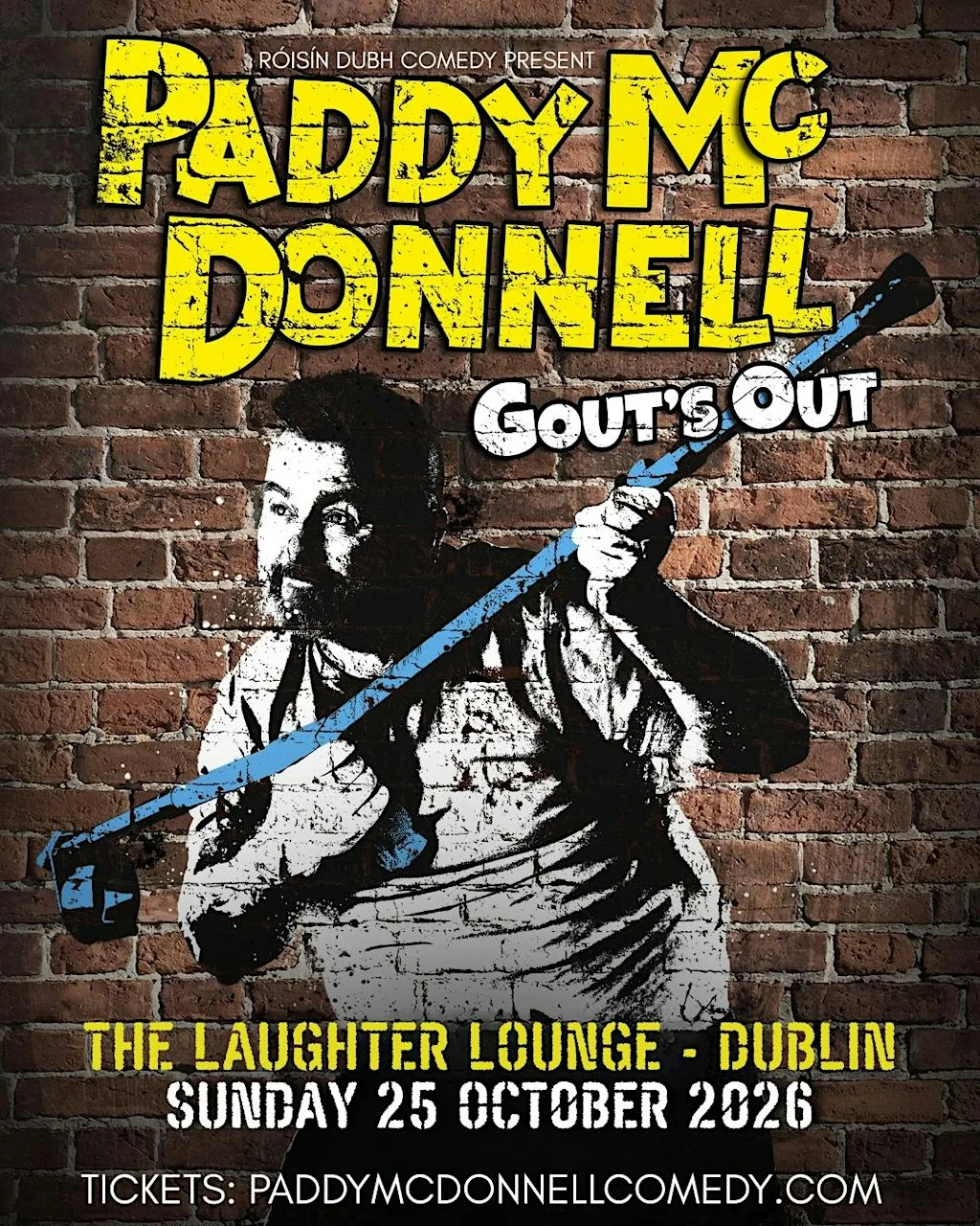 Paddy McDonnell: Gout's Out at Laughter Lounge
