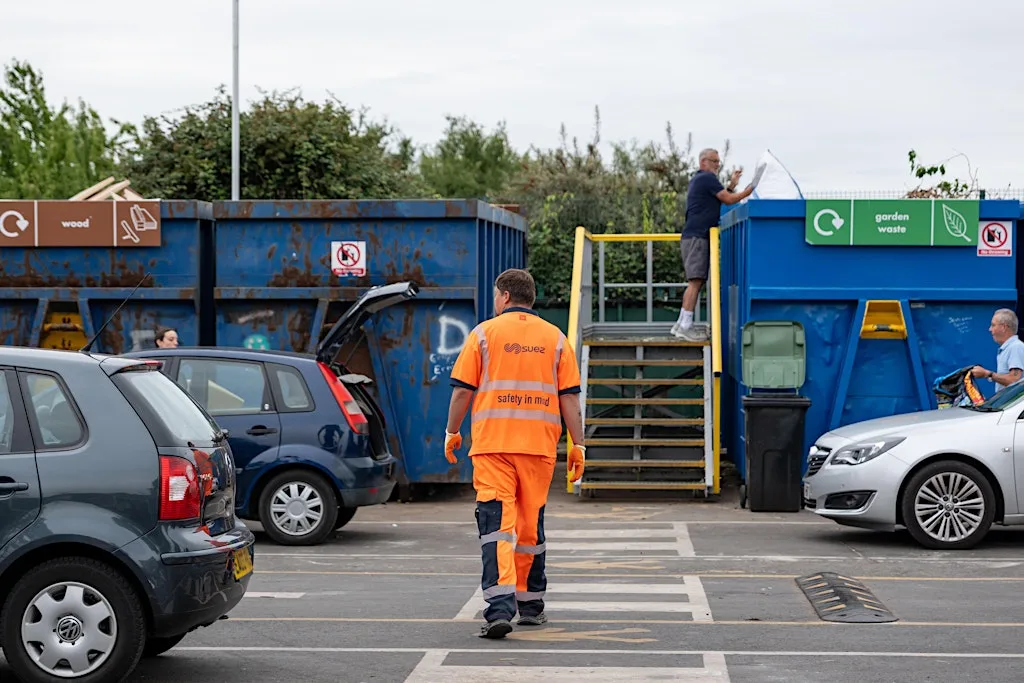 SUEZ Heritage Open Days - Stock Road HWRC at SUEZ