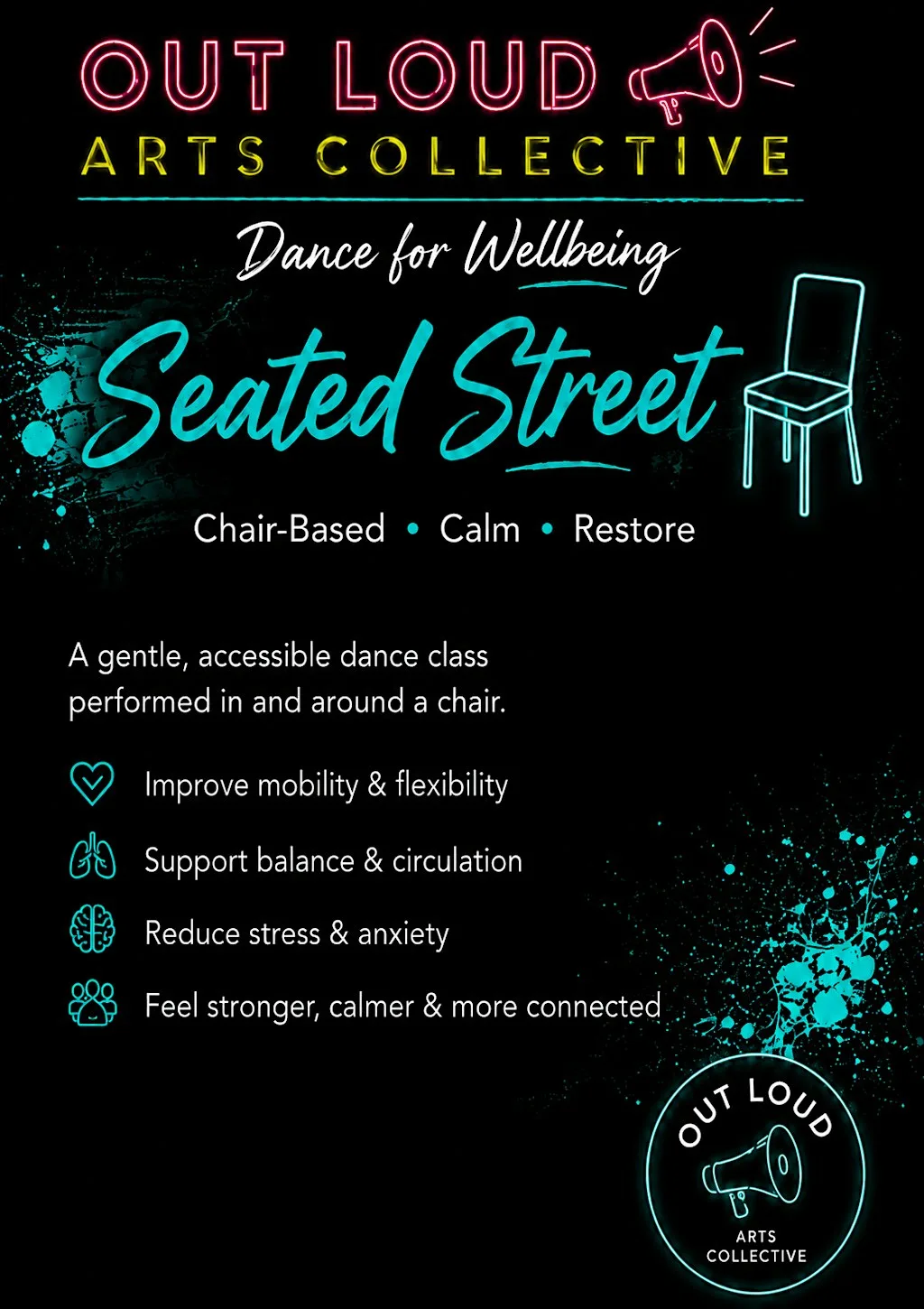 Seated Street Dance Class at Urban HQ