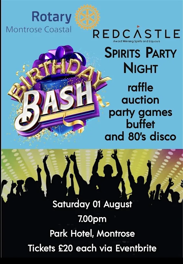 Montrose Coastal Rotary 1st Birthday Bash. at Park Hotel