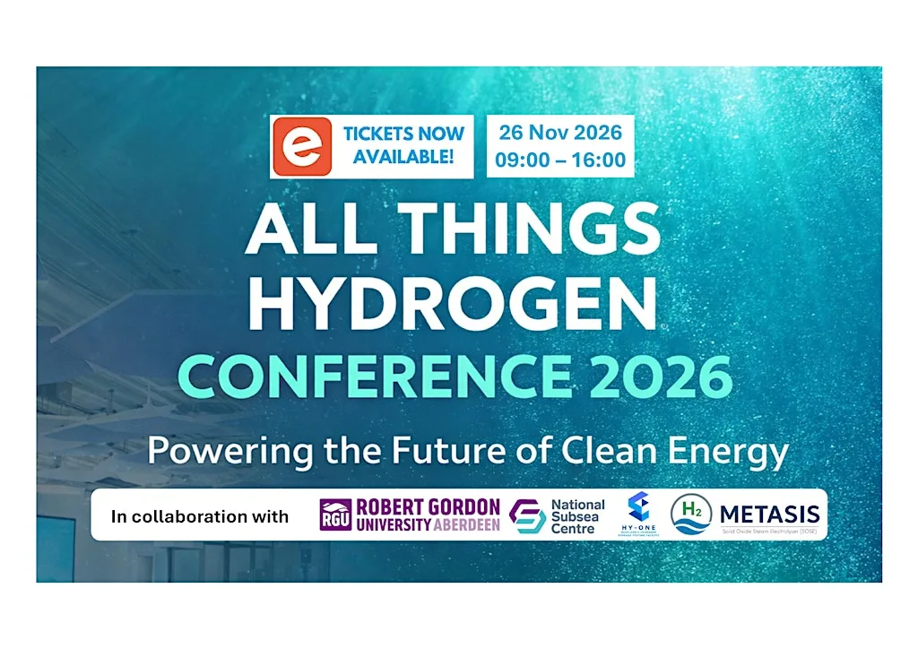 All Things Hydrogen (ATH) Conference 2026 at Robert Gordon University, The Sir Ian Wood Building