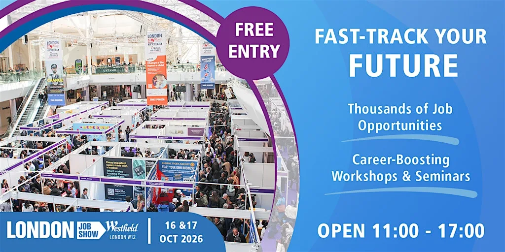 London Job Show | Westfield London | Careers Fair at Westfield London