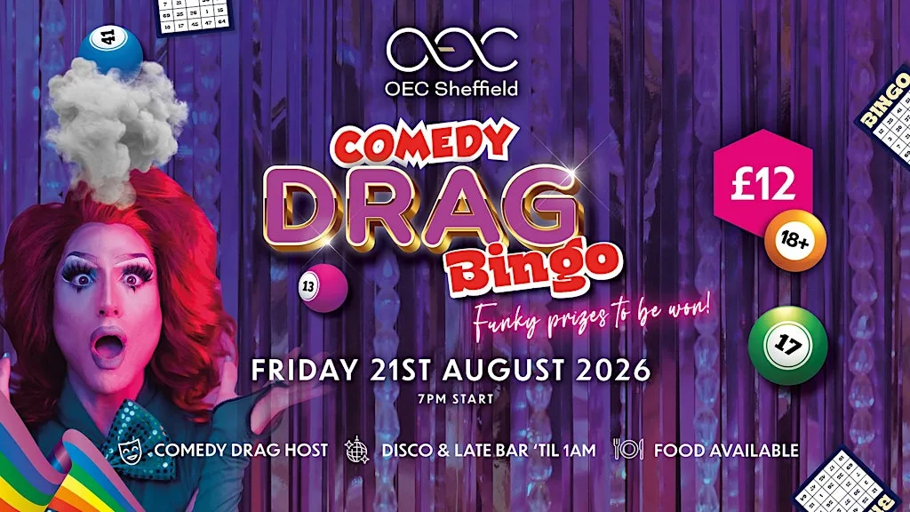 Comedy Drag Bingo at The OEC Sheffield