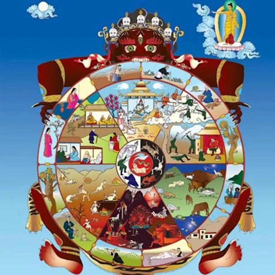 The Wheel of Life at Wootton Village Hall