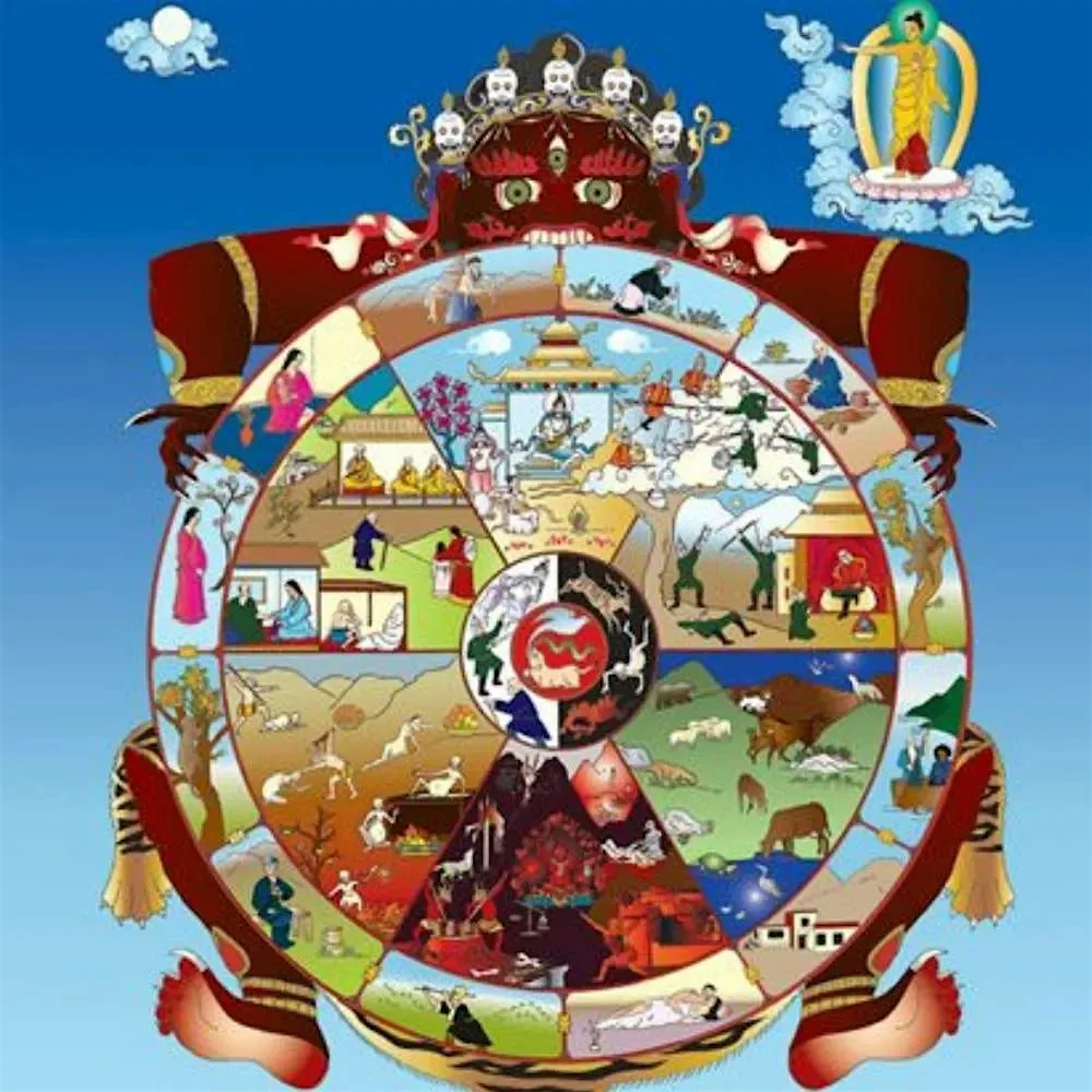 The Wheel of Life at Wootton Village Hall
