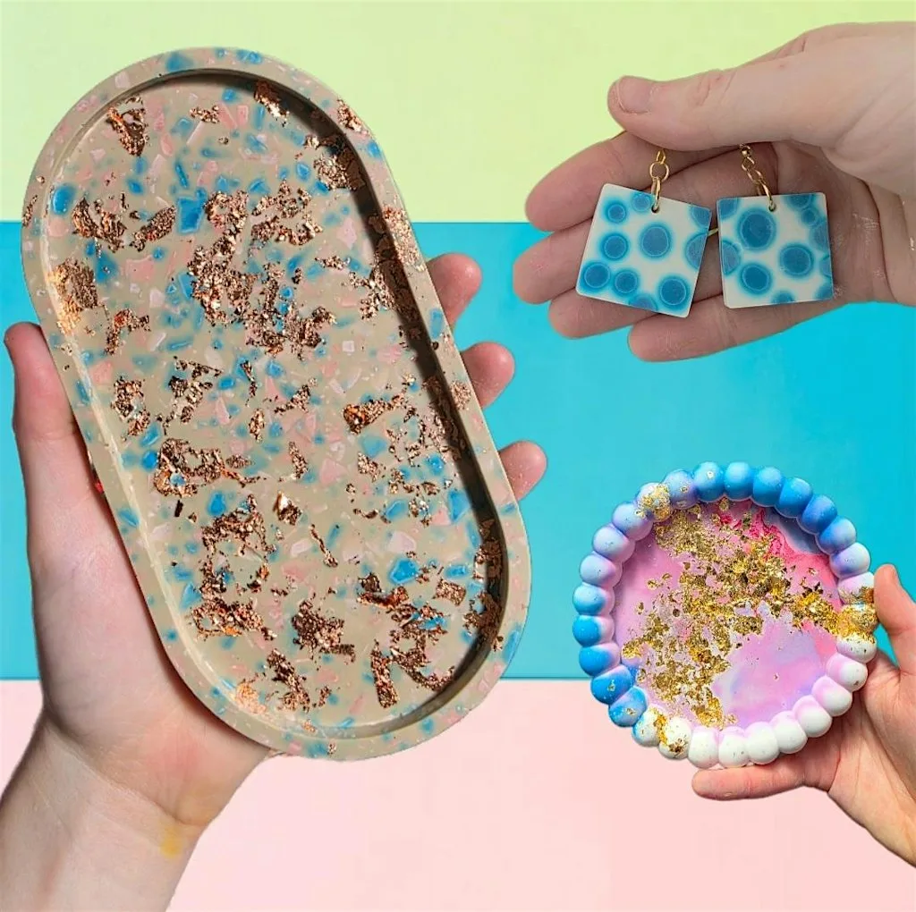 BRSHES, Intro to Spring Inspired Eco Resin Workshop! Edinburgh at 197 Gilmore Pl