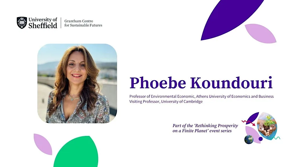 Phoebe Koundouri at The University of Sheffield
