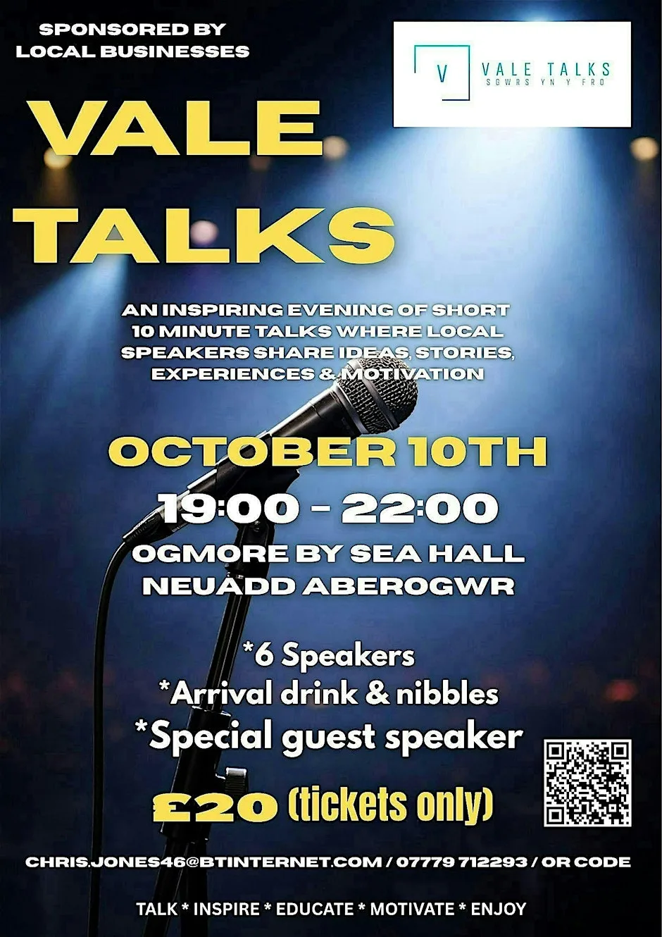Vale Talks / Sgwrs yn Y Fro at Ogmore-by-Sea