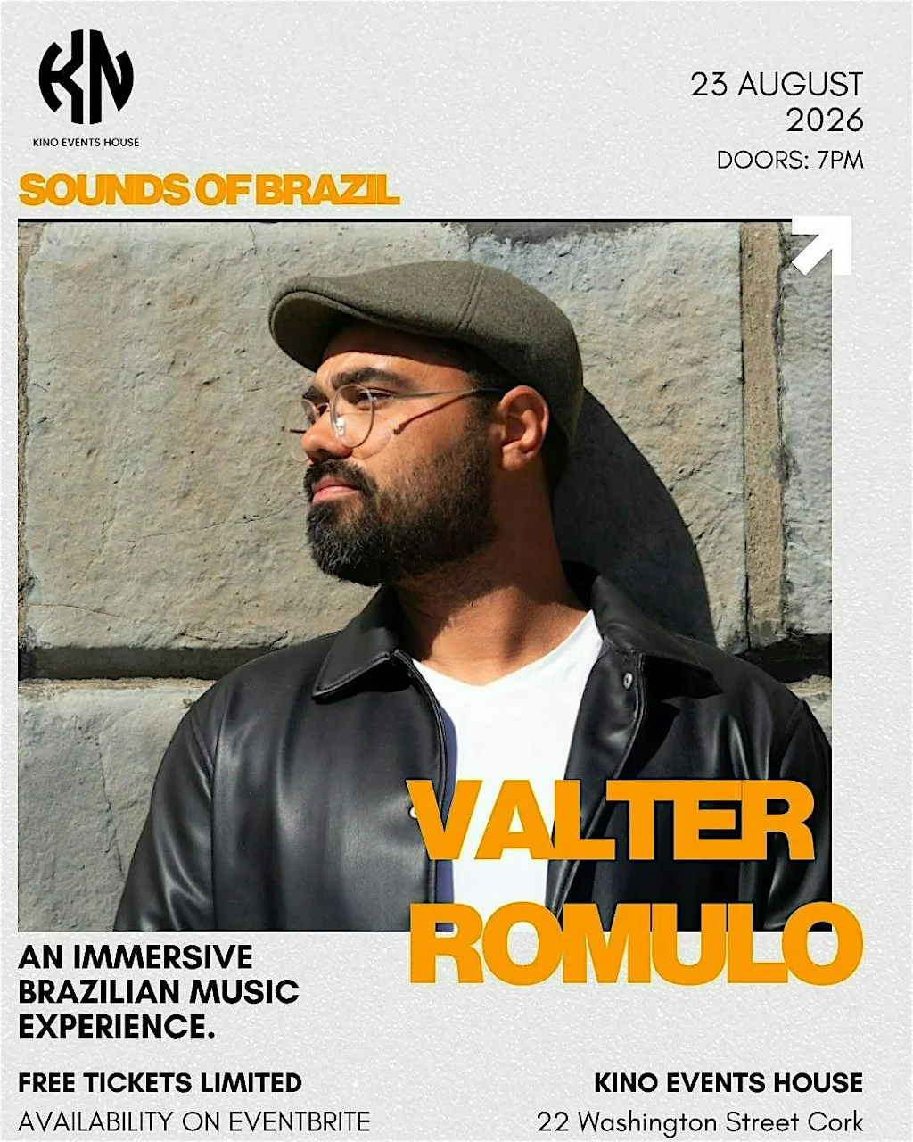 Valter Romulo - Sounds Of Brazil (Live Concert & Recording) at Kino Events House