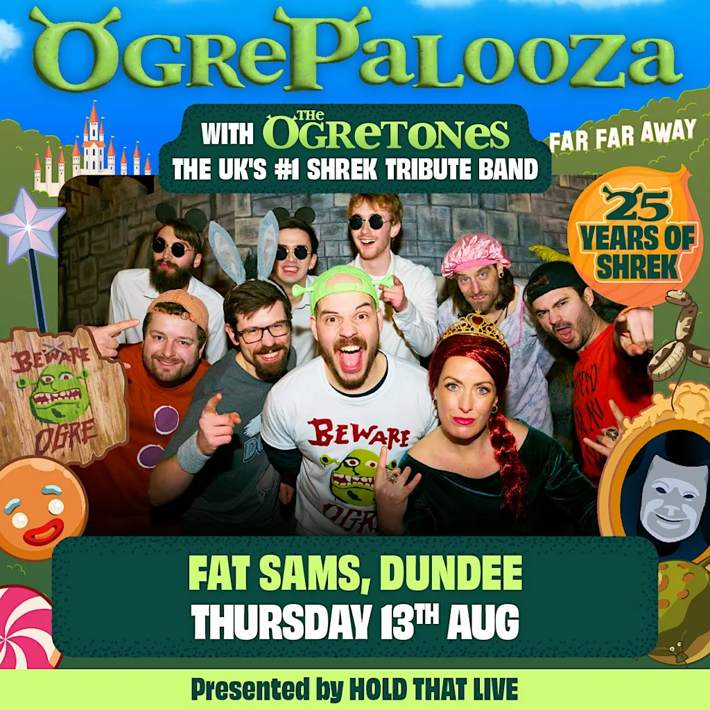 Ogrepalooza presents: 25 Years of Shrek featuring The Ogretones at Fat Sams