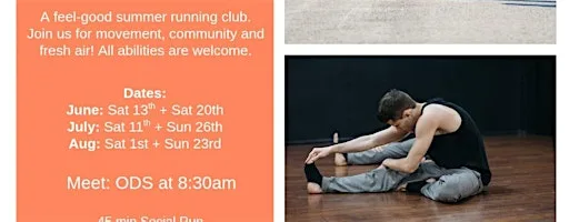 Summer Run & Recovery Club at One Dragonfly ~ Yoga + Pilates Studio