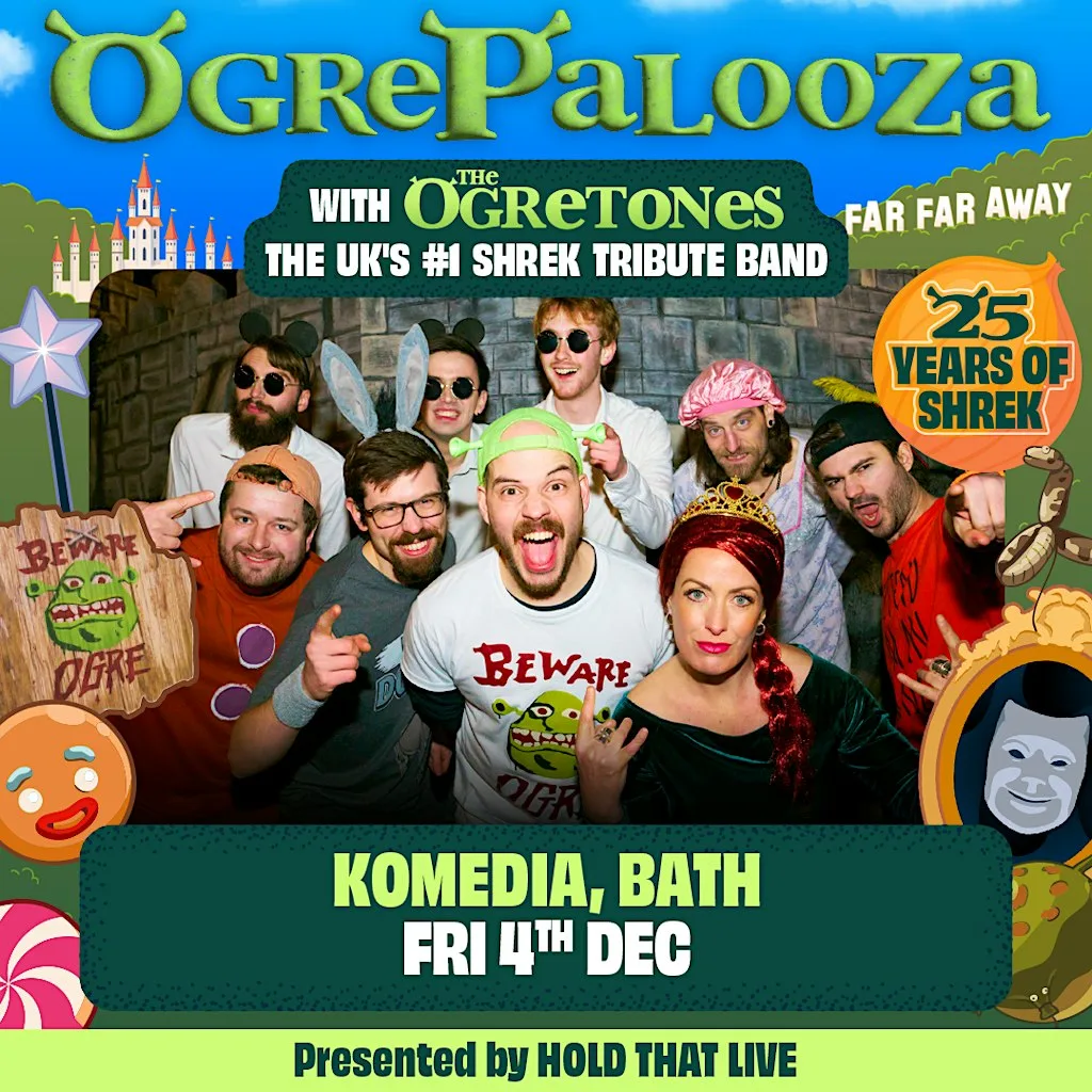 Ogrepalooza presents: 25 Years of Shrek featuring The Ogretones at Komedia