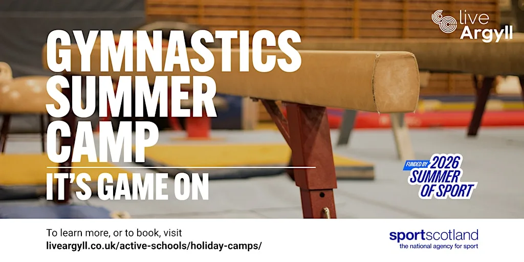 Cowal Play Gym Sessions (18mths-5yrs)20th-22nd July - 2026 Summer of Sport at Dunoon Grammar School