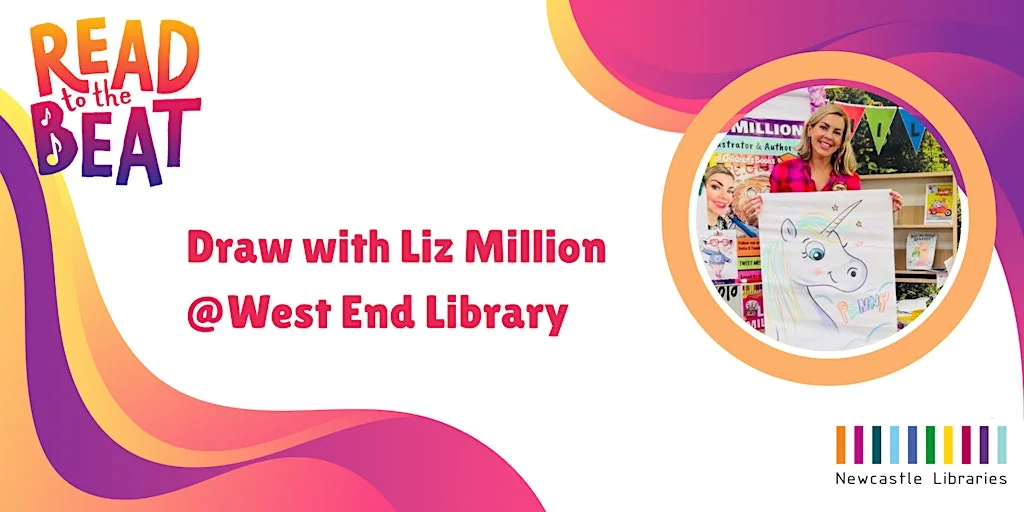 Read to the Beat! Draw with Liz Million @ West End Library at West End Library