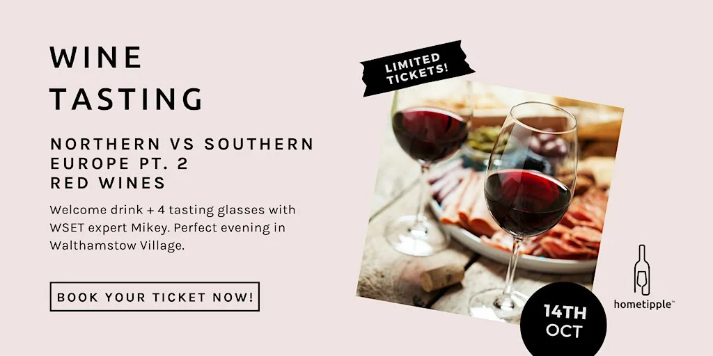 Northern vs Southern Europe - Reds - 14 Oct - hometipple Walthamstow E17