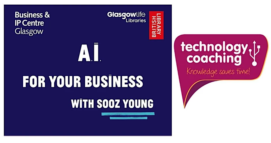 AI for Your Business workshop with Sooz Young at Mitchell Library