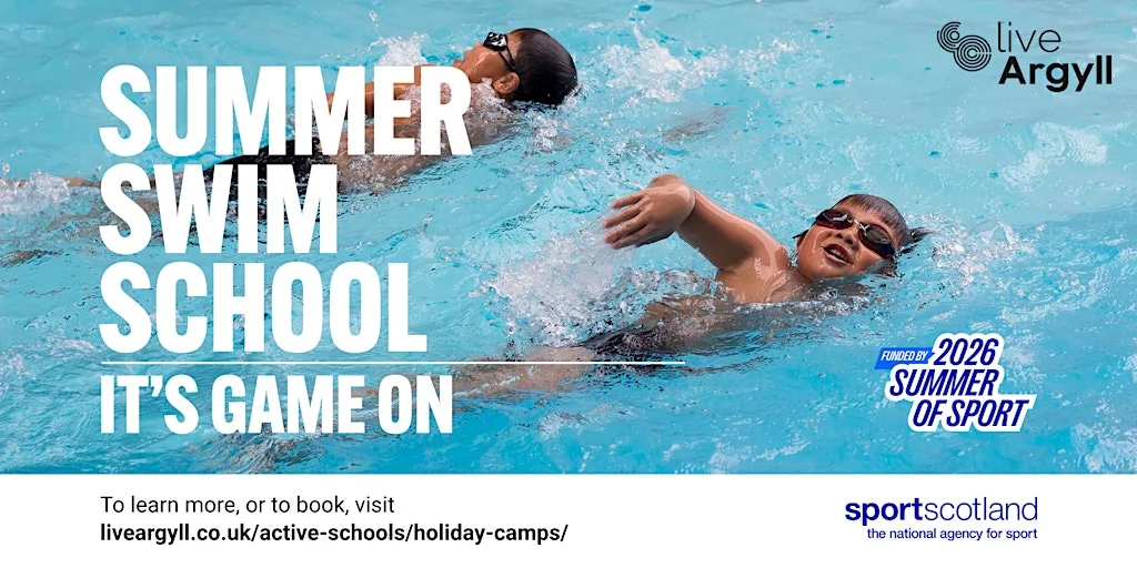 Campbeltown Swim School - 3rd - 5th August - 2026 Summer of Sport at Aqualibrium Avenue