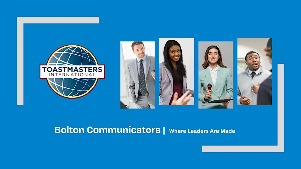Build your confidence in public speaking with Bolton Communicators at 37 Knowsley St