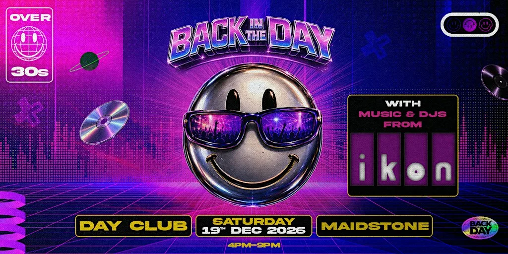 The Ikon Maidstone Day Club for over 30's at BALLIN' Maidstone