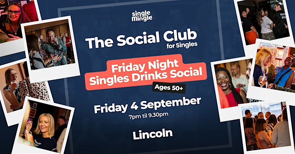 Friday Night Singles Drinks Social @ STACK LINCOLN (Ages 50+) at STACK Lincoln