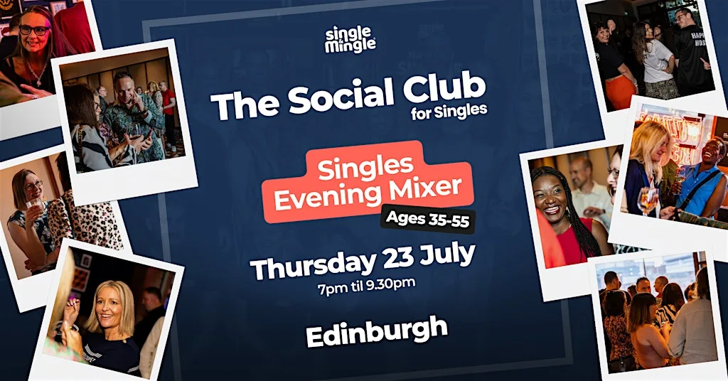 Singles Evening Mixer @ Black Ivy Bar & Hotel EDINBURGH (Ages 35-55) at Black Ivy