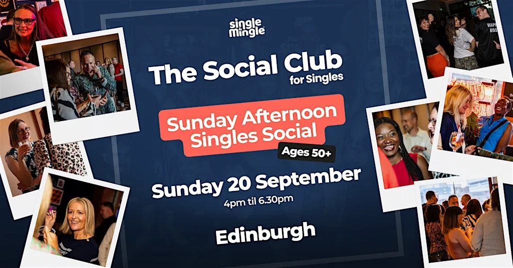 Sunday Afternoon Singles Social @ BrewDog Lothian Road EDINBURGH (Ages 50+) at BrewDog Edinburgh Lothian Road
