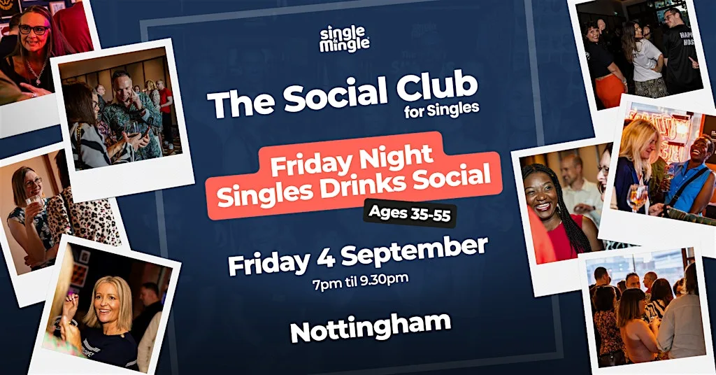 Friday Night Singles Drinks @ The Magic Garden NOTTINGHAM (Ages 35-55) at The Magic Garden