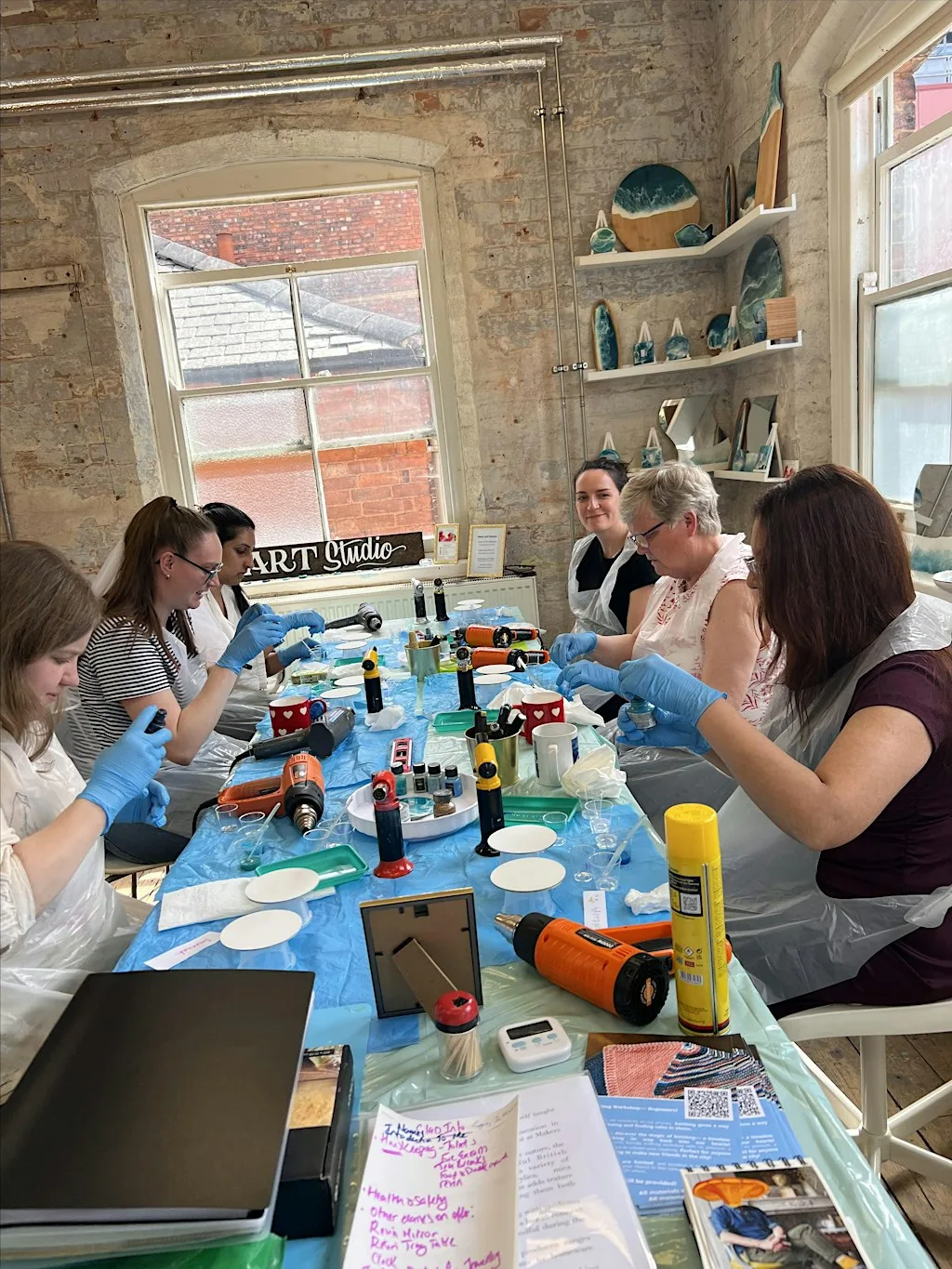 Resin Art Beginners Class