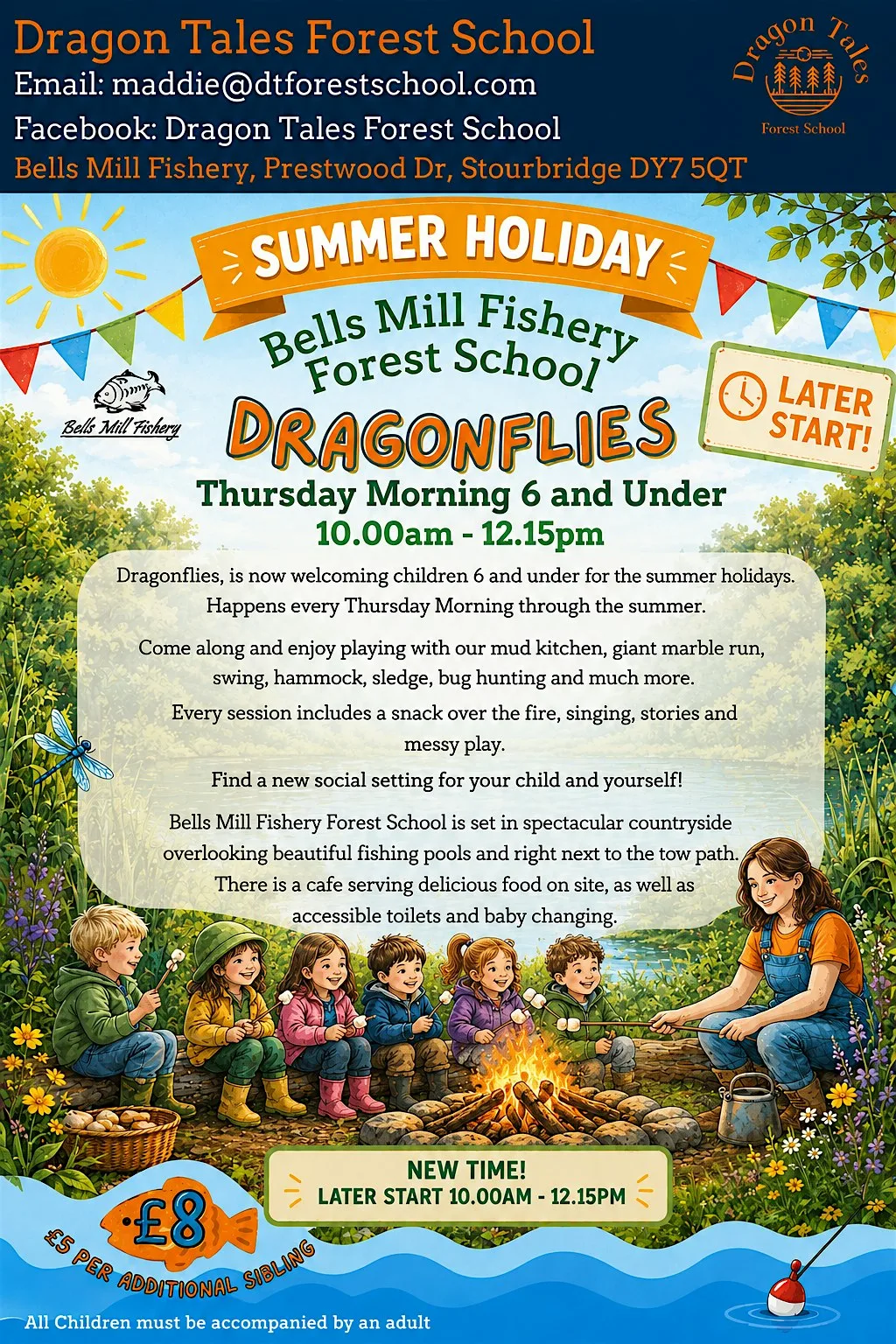 Dragonflies- (Summer Holidays) Under 6