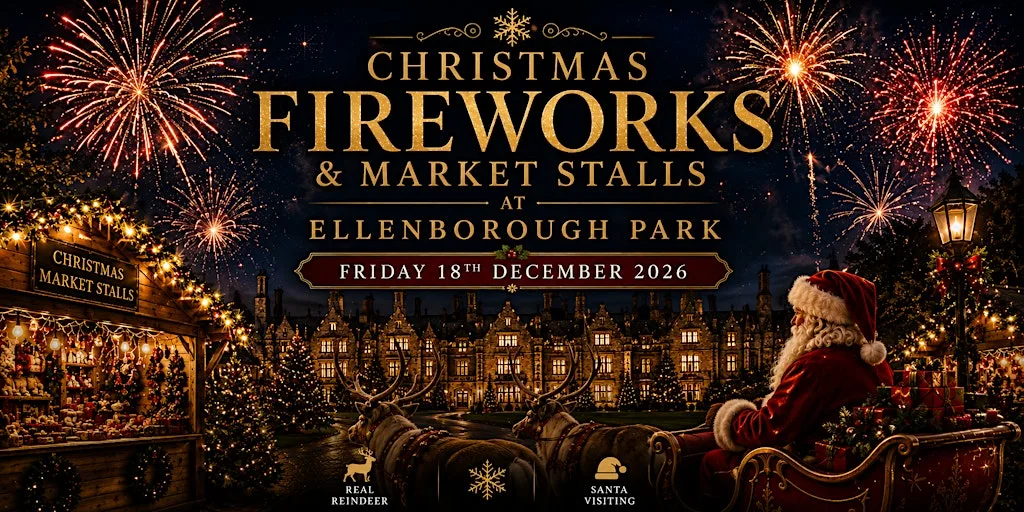 Ellenborough Park Christmas Firework's | Santa's Grotto | Real Reindeer at Ellenborough Park