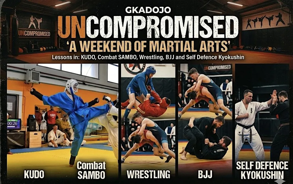 GKA DOJO: UNCOMPROMISED 'WEEKEND of MARTIAL ARTS' at Sport Wales National Centre