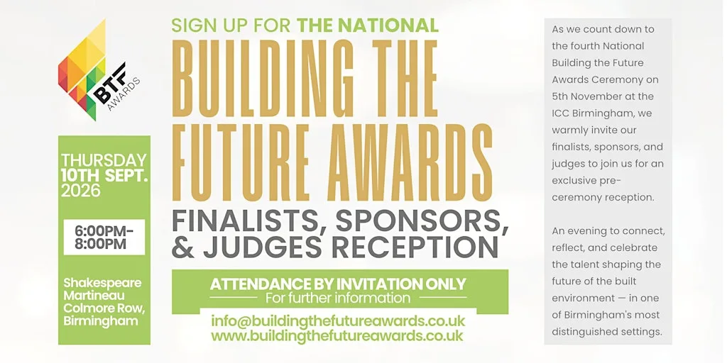 Building The Future Awards: Finalists, Sponsors & Judges Reception