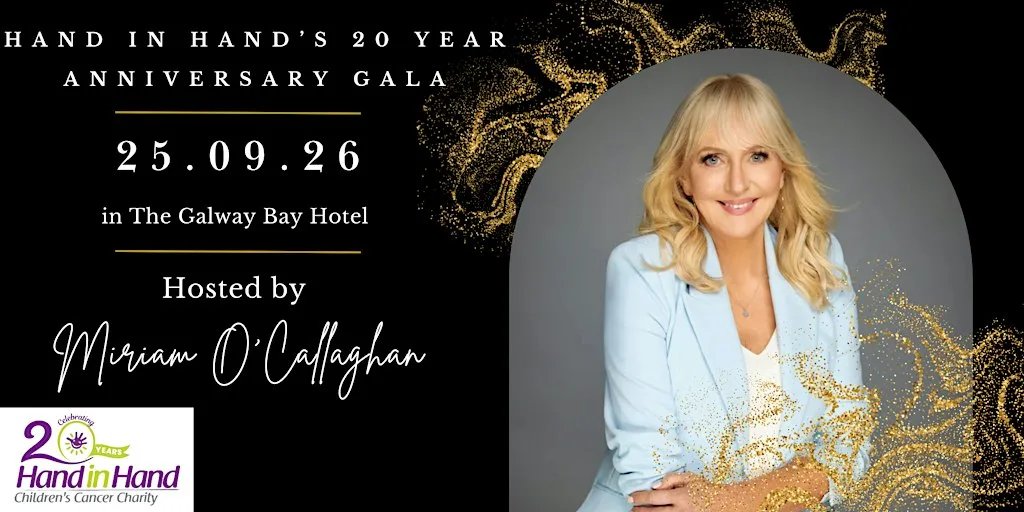 Hand in Hand 20th Year Anniversary Gala at Galway Bay Hotel