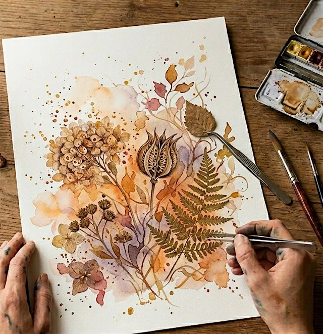 Watercolour Workout: Everlasting Blooms