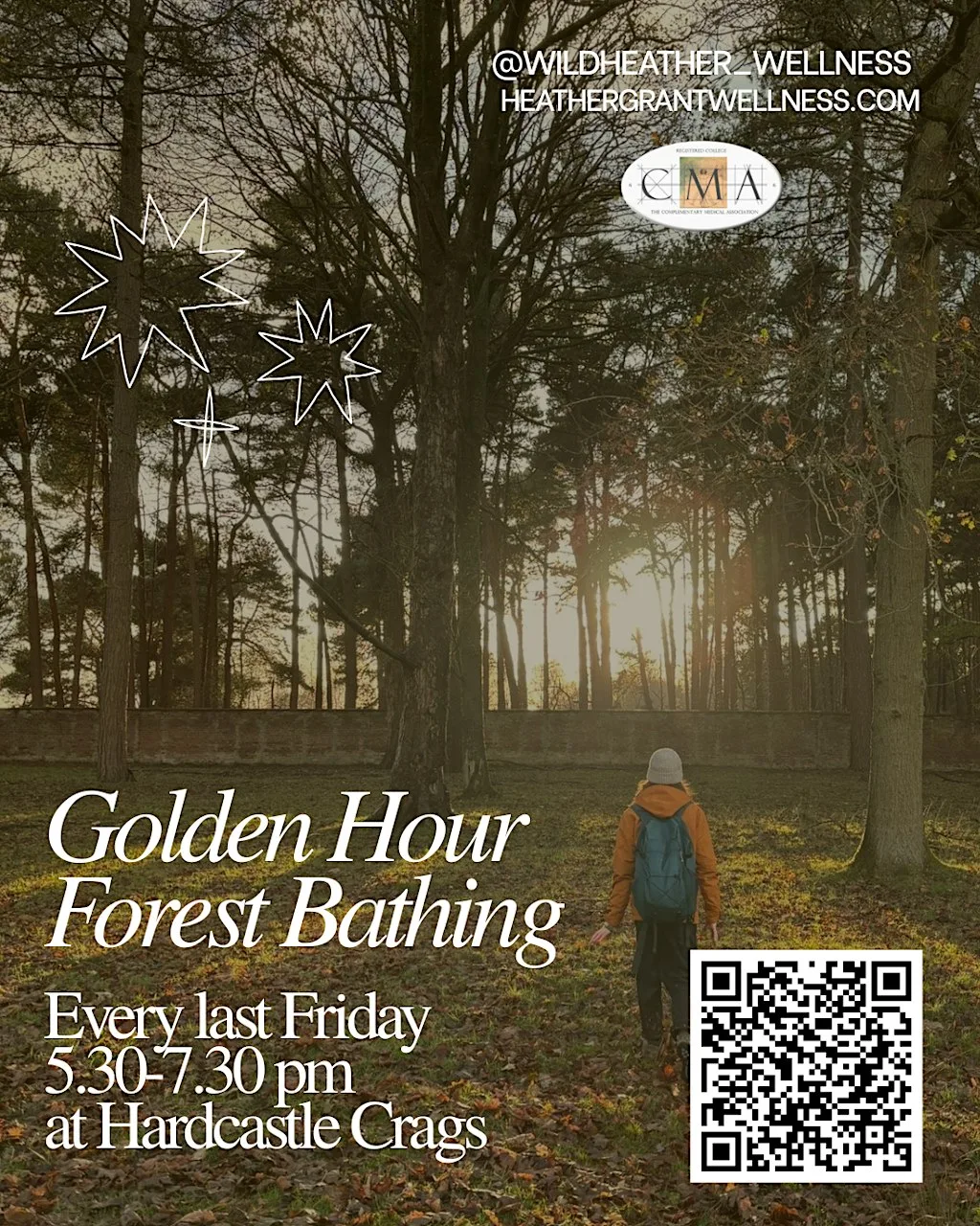 Golden Hour Forest Bathing & Herbal Tea