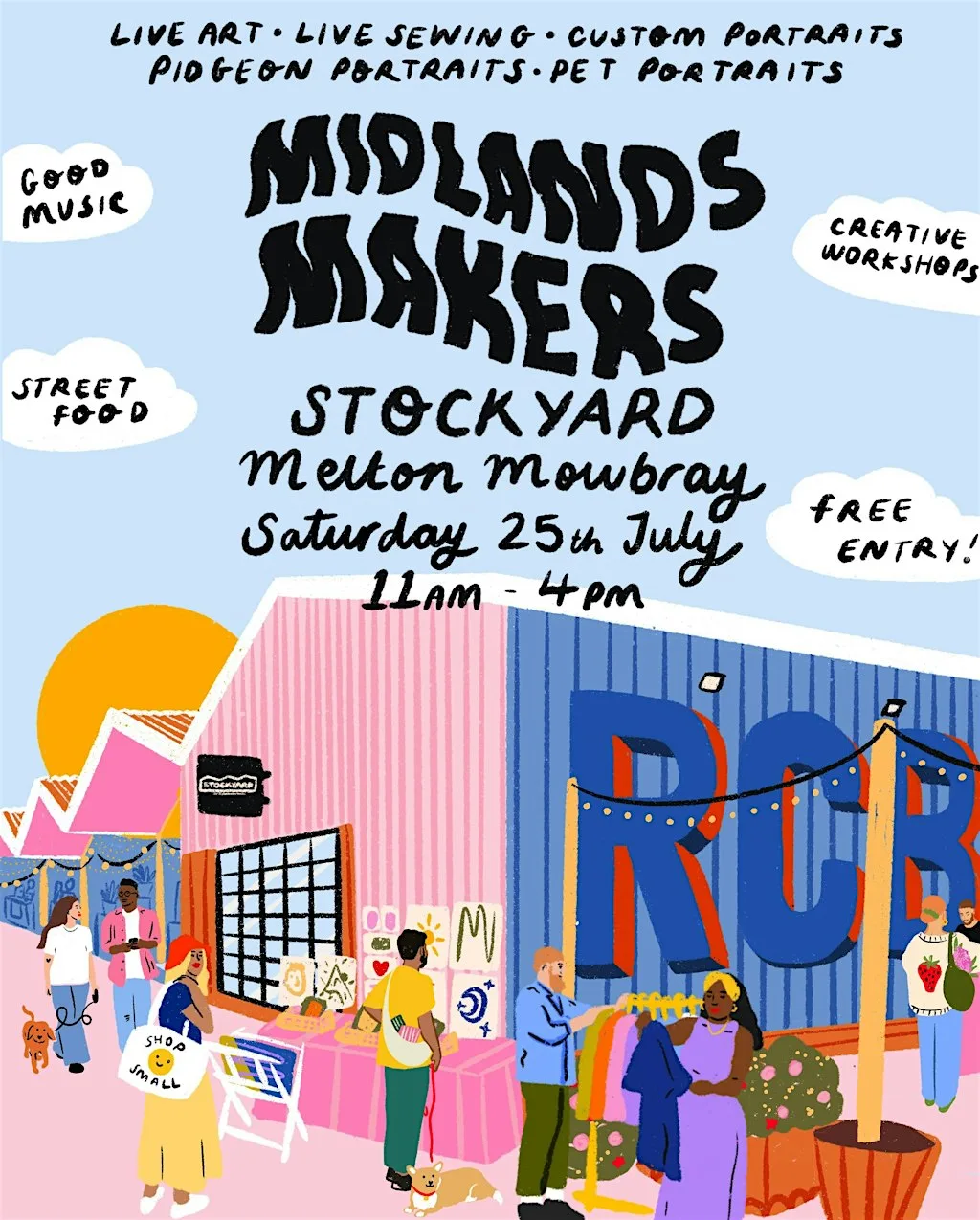 Midlands Makers Market at The Stockyard Melton Mowbray at Stockyard Melton Mowbray