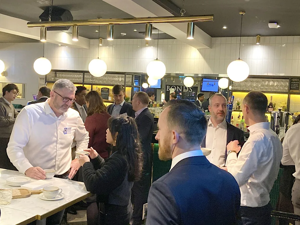 London Fund Industry November Mayfair (Tech Sector) Networking Breakfast at Bonds Mayfair