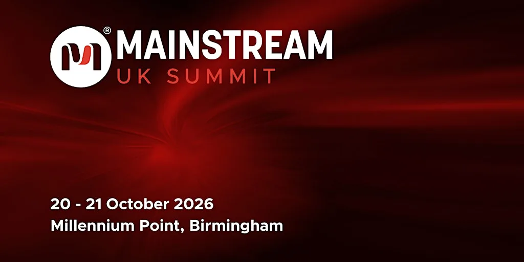 MAINSTREAM Summit UK 2026