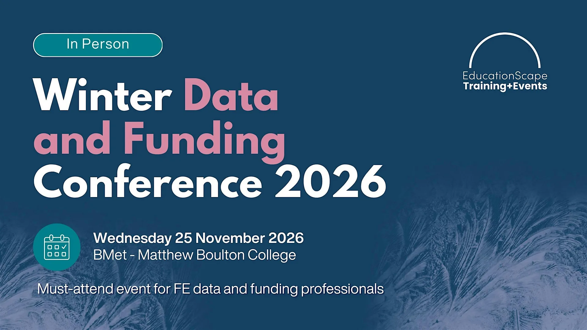 Winter Data and Funding Conference 2026