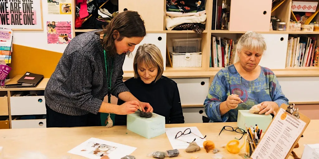 Needle Felting Evening Taster Workshop at Meanwood Community Centre