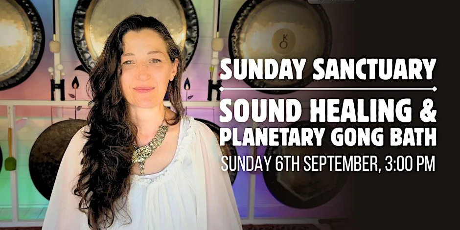Sunday Sanctuary: Sound Healing & Planetary Gong Bath at Plant Spirit Medicine Woman