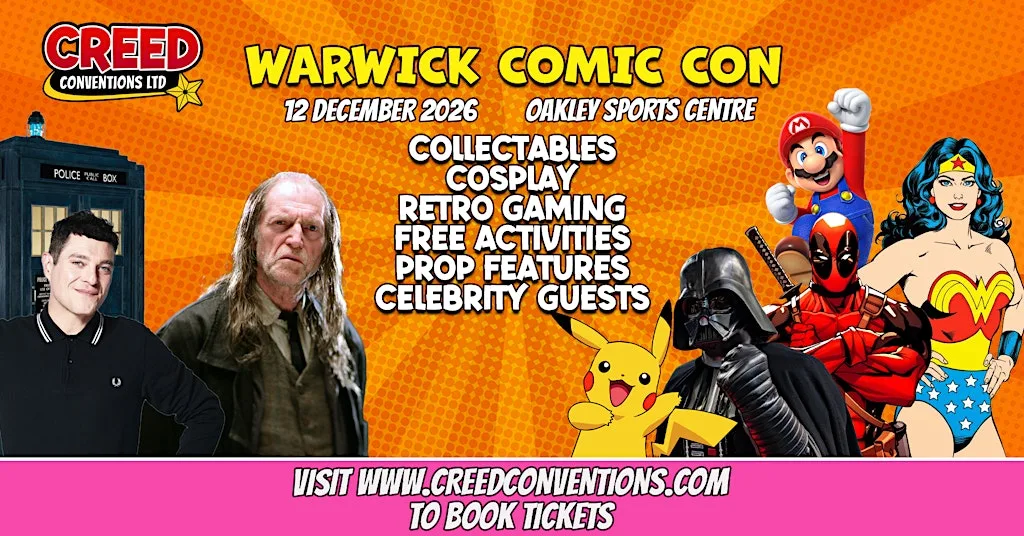Warwick Creed Comic Con - December2026